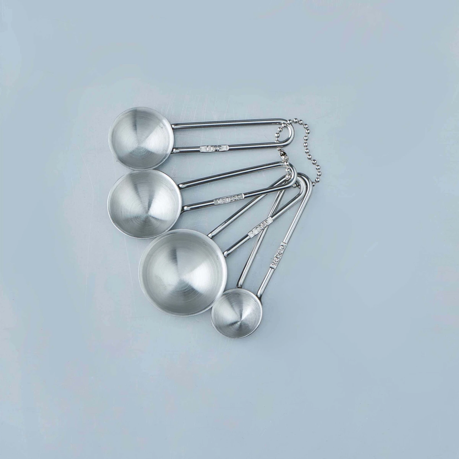 4 Messlöffel MENUETT In Silber 2 4 Messlöffel MENUETT In Silber – Bild 2