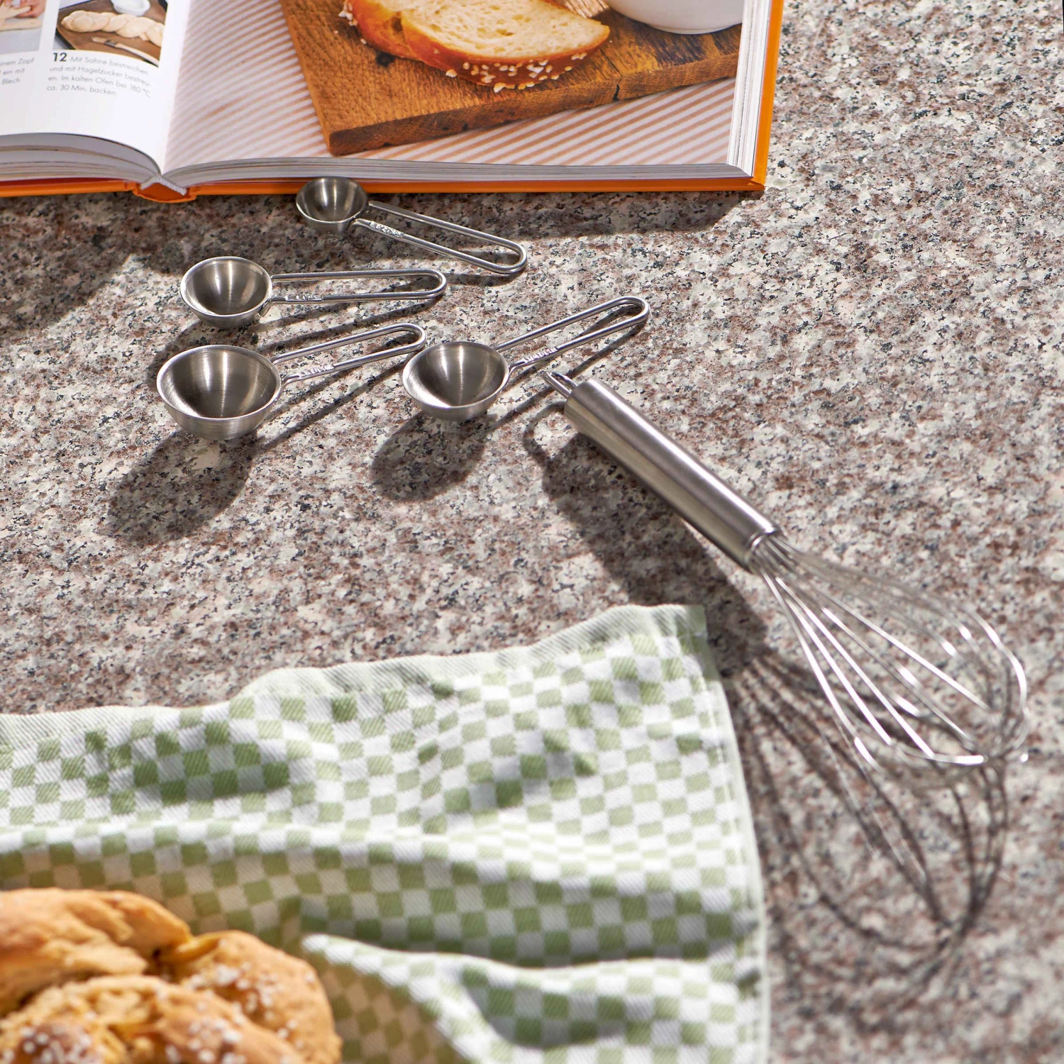 4 Messlöffel MENUETT In Silber 3 4 Messlöffel MENUETT In Silber – Bild 3