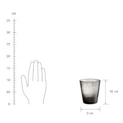 4x Gläser Mit Luftblasen 290ml WATER COLOUR In Grau 5 4x Gläser Mit Luftblasen 290ml WATER COLOUR In Grau -Butlers butlers 4x glaser mit luftblasen 290ml water colour in grau 2