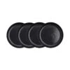4x Pastateller Ø23cm CASA NOVA In Schwarz