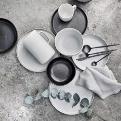 4x Pastateller Ø23cm CASA NOVA In Schwarz 21 4x Pastateller Ø23cm CASA NOVA In Schwarz -Butlers butlers 4x pastateller o23cm casa nova in schwarz 8