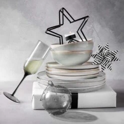 4x Schale Ø17cm HENLEY In Grau 29 4x Schale Ø17cm HENLEY In Grau -Butlers butlers 4x schale o17cm henley in grau 13