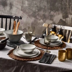 4x Schale Ø17cm HENLEY In Grau 21 4x Schale Ø17cm HENLEY In Grau -Butlers butlers 4x schale o17cm henley in grau 5