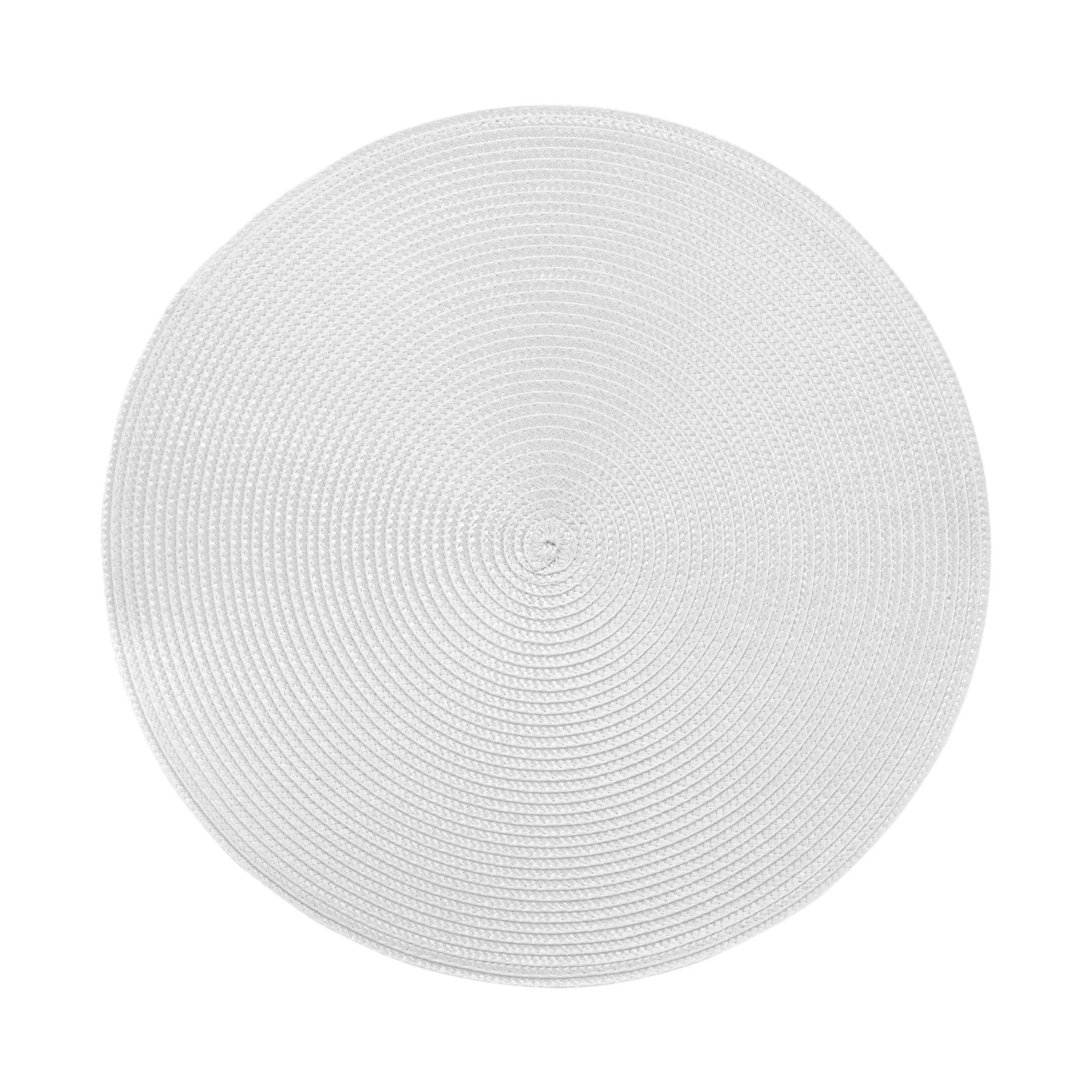 6x Tischset Ø38cm AMBIENTE In Hellgrau 1 6x Tischset Ø38cm AMBIENTE In Hellgrau