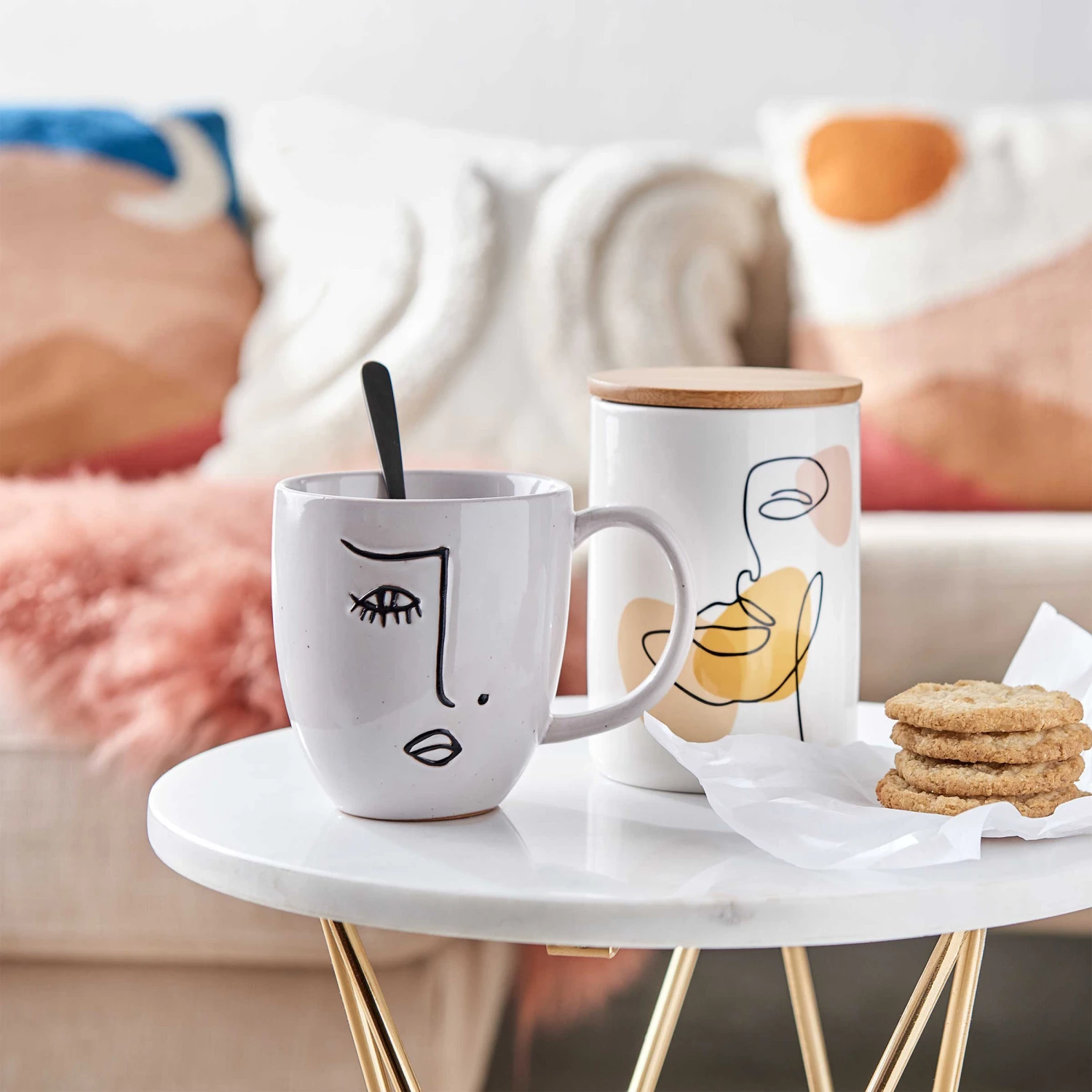 Aufbewahrungsdose Line Art 450ml QUEEN IT In Bunt 2 Aufbewahrungsdose Line Art 450ml QUEEN IT In Bunt – Bild 2