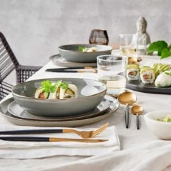 Besteck-Set 16-tlg. Matt STILETTO In Gold-Schwarz 10 Besteck-Set 16-tlg. Matt STILETTO In Gold-Schwarz -Butlers butlers besteck set 16 tlg matt stiletto in gold schwarz 4