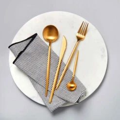 Besteck-Set 4-tlg. Matt STILETTO In Gold 19 Besteck-Set 4-tlg. Matt STILETTO In Gold -Butlers butlers besteck set 4 tlg matt stiletto in gold 7
