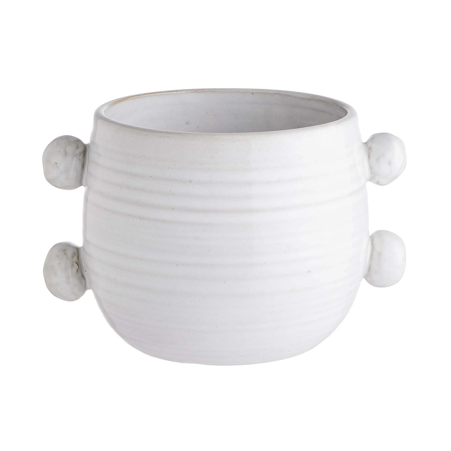 Blumentopf B 23 X T 15cm HANDLE In Creme 1 Blumentopf B 23 X T 15cm HANDLE In Creme