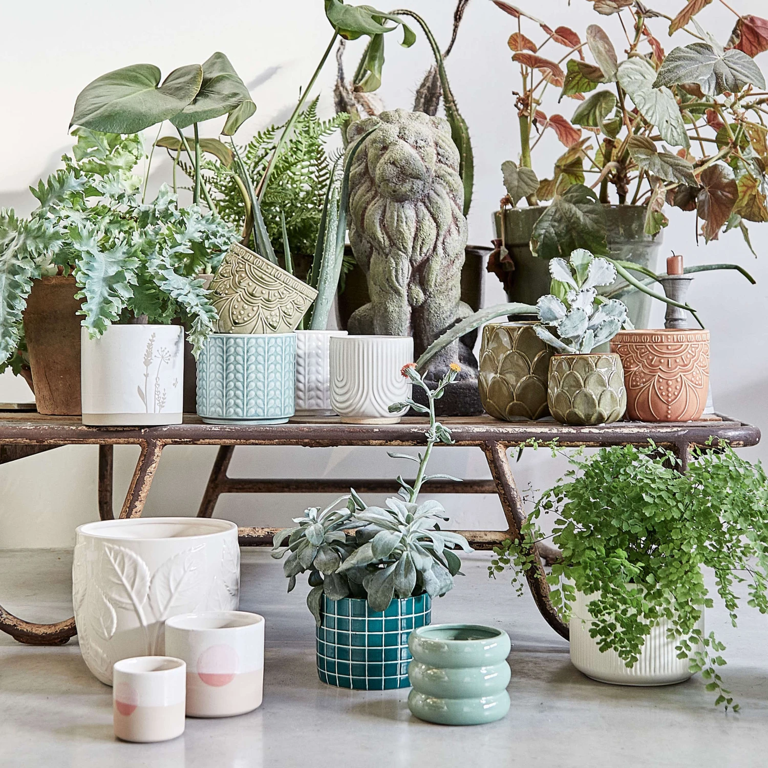 Blumentopf Ø15cm MARRAKESH In Salbei 2 Blumentopf Ø15cm MARRAKESH In Salbei – Bild 2