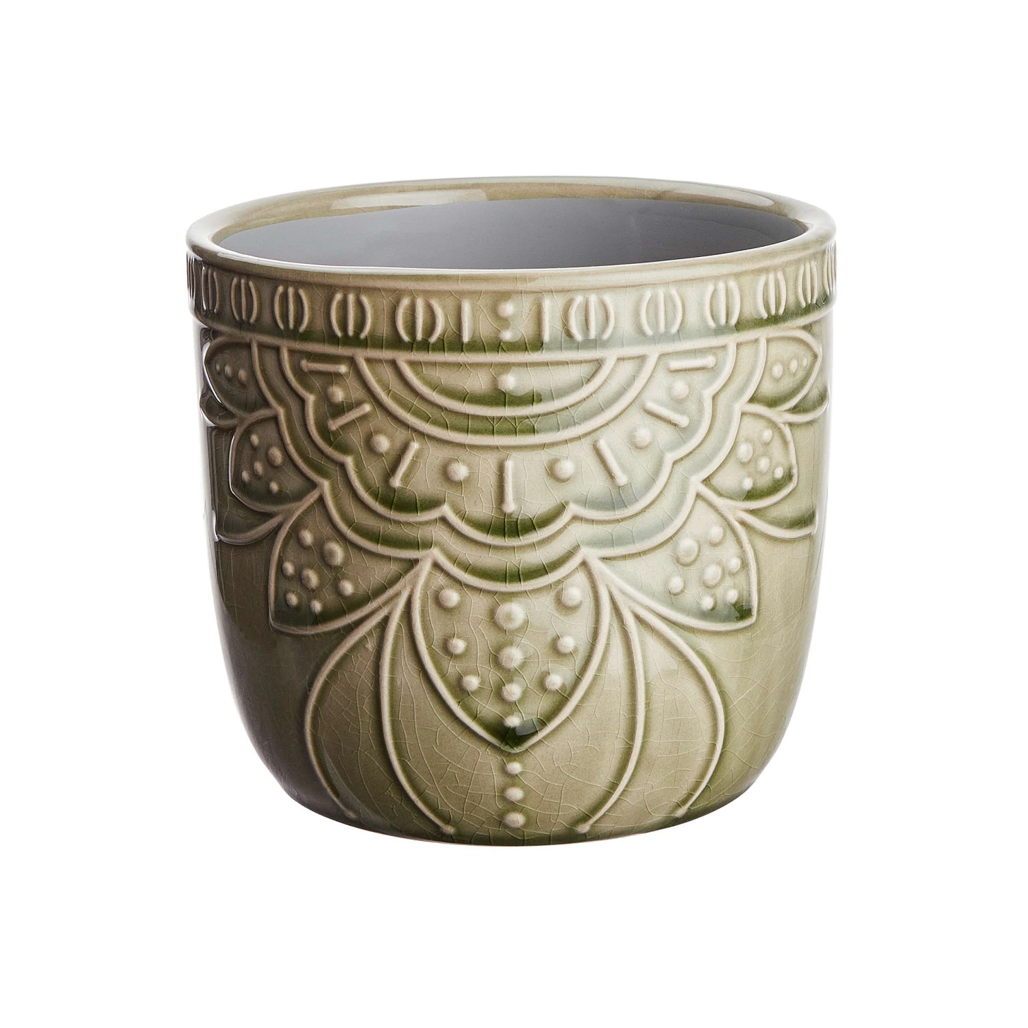 Blumentopf Ø15cm MARRAKESH In Salbei 1 Blumentopf Ø15cm MARRAKESH In Salbei