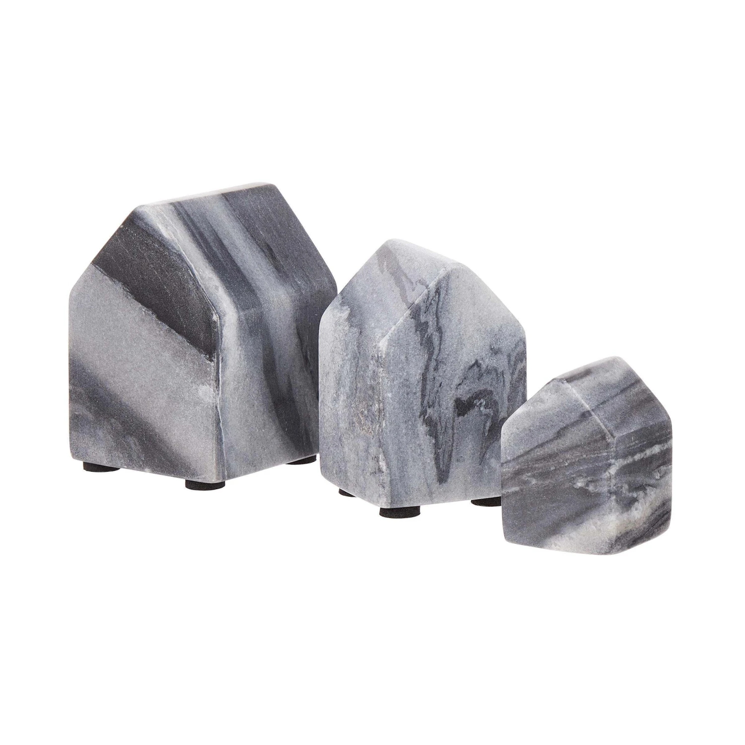 Deko-Haus L 5 X H 8cm BLOCKHOUSE In Grau 7 Deko-Haus L 5 X H 8cm BLOCKHOUSE In Grau – Bild 7