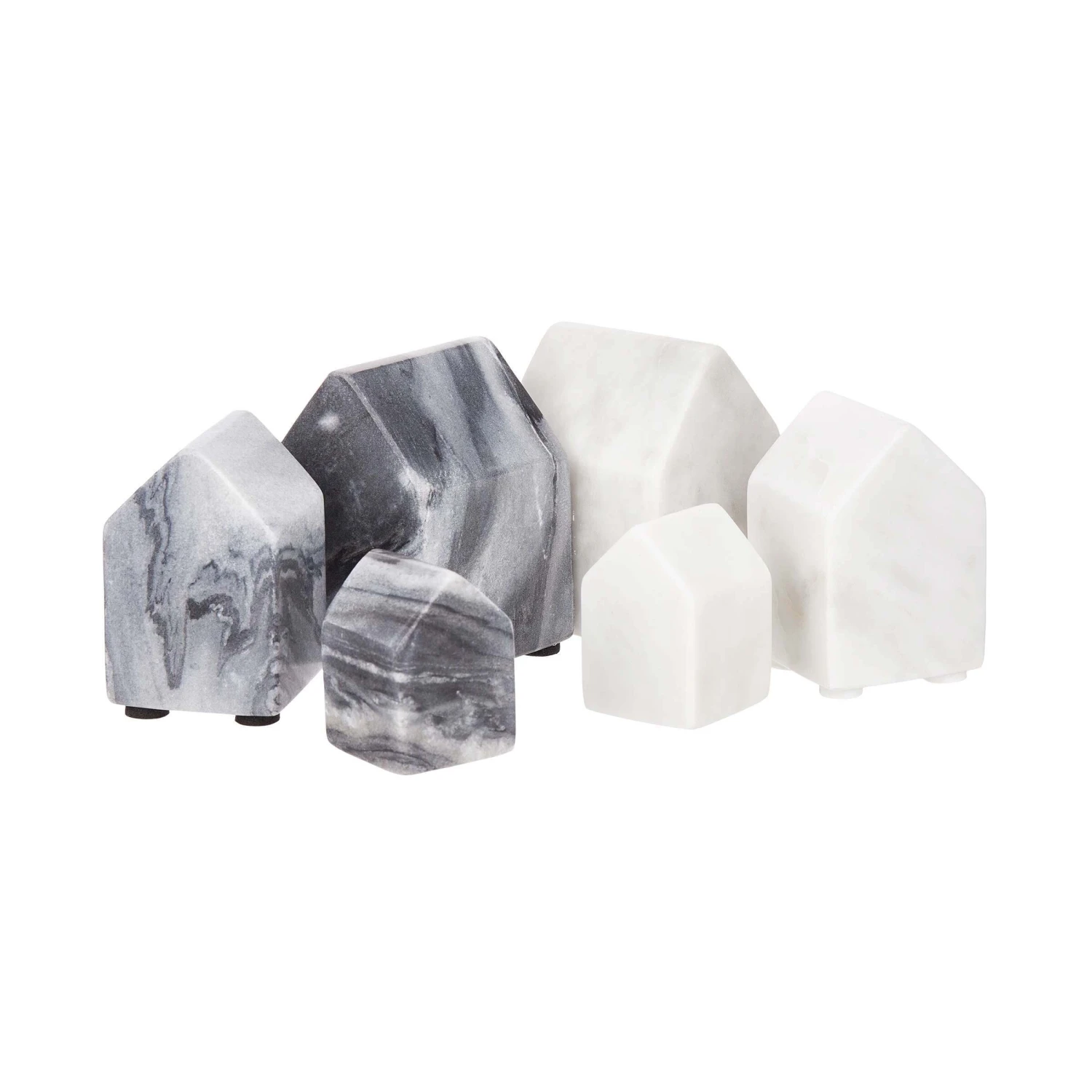 Deko-Haus L 5 X H 8cm BLOCKHOUSE In Weiß 8 Deko-Haus L 5 X H 8cm BLOCKHOUSE In Weiß – Bild 8