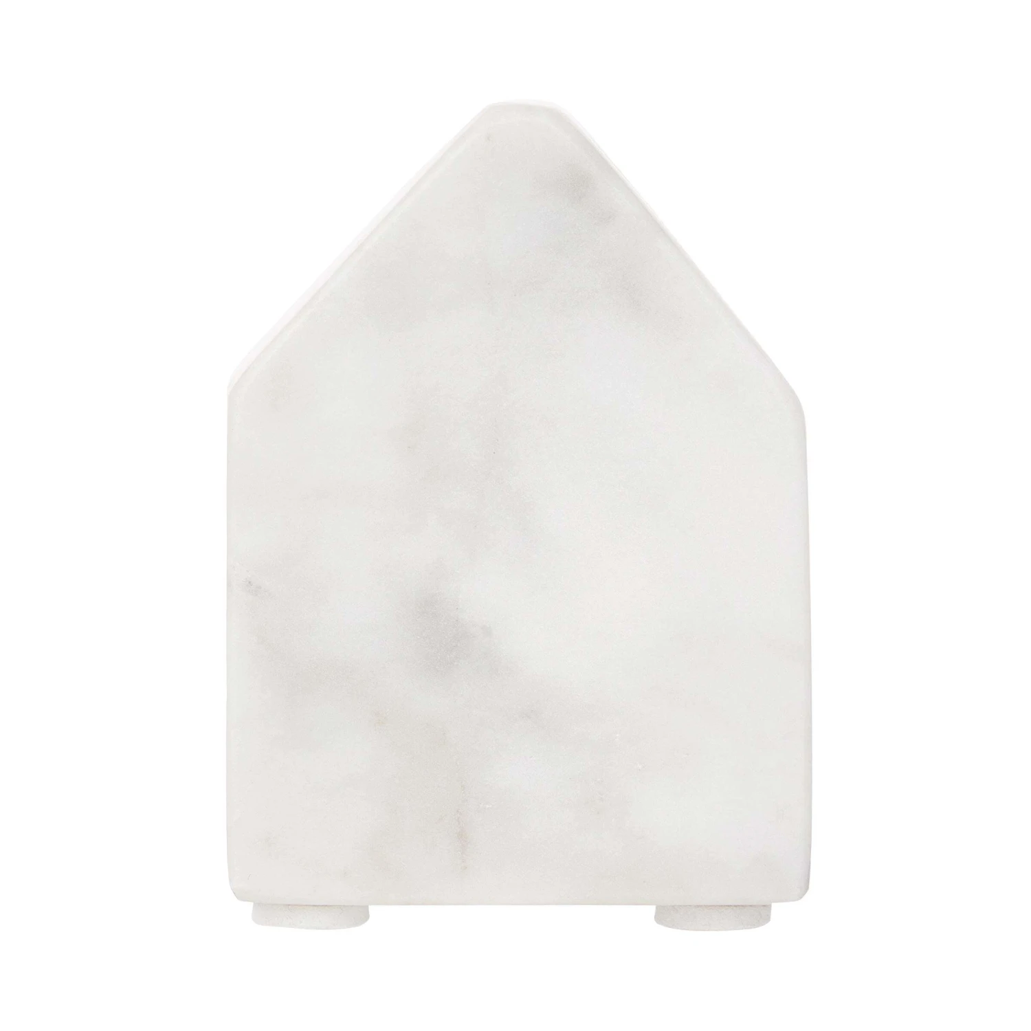 Deko-Haus L 6 X H 9cm BLOCKHOUSE In Weiß 3 Deko-Haus L 6 X H 9cm BLOCKHOUSE In Weiß – Bild 3