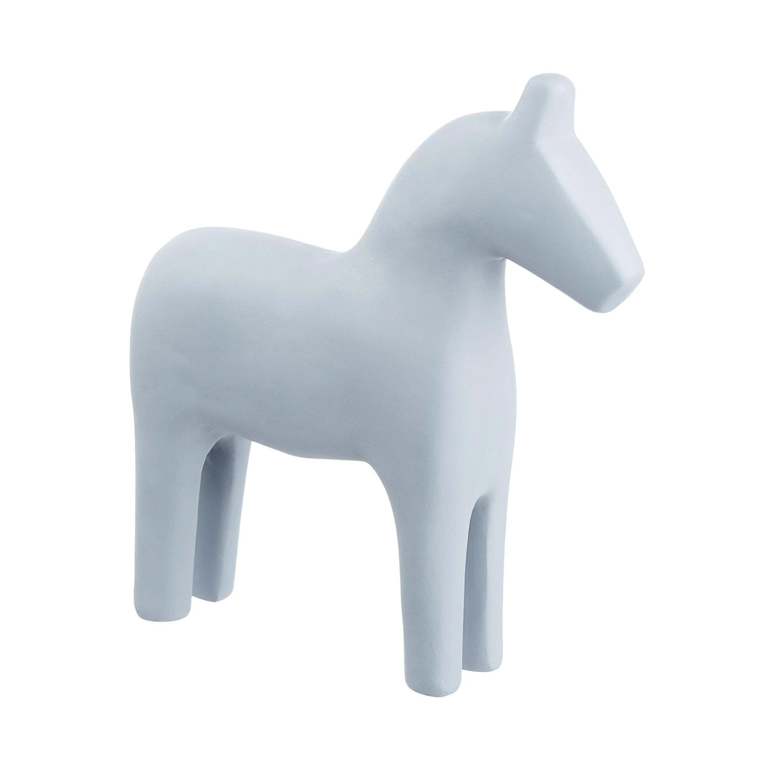 Deko Pferd Höhe 23cm LASSE In Blau 1 Deko Pferd Höhe 23cm LASSE In Blau