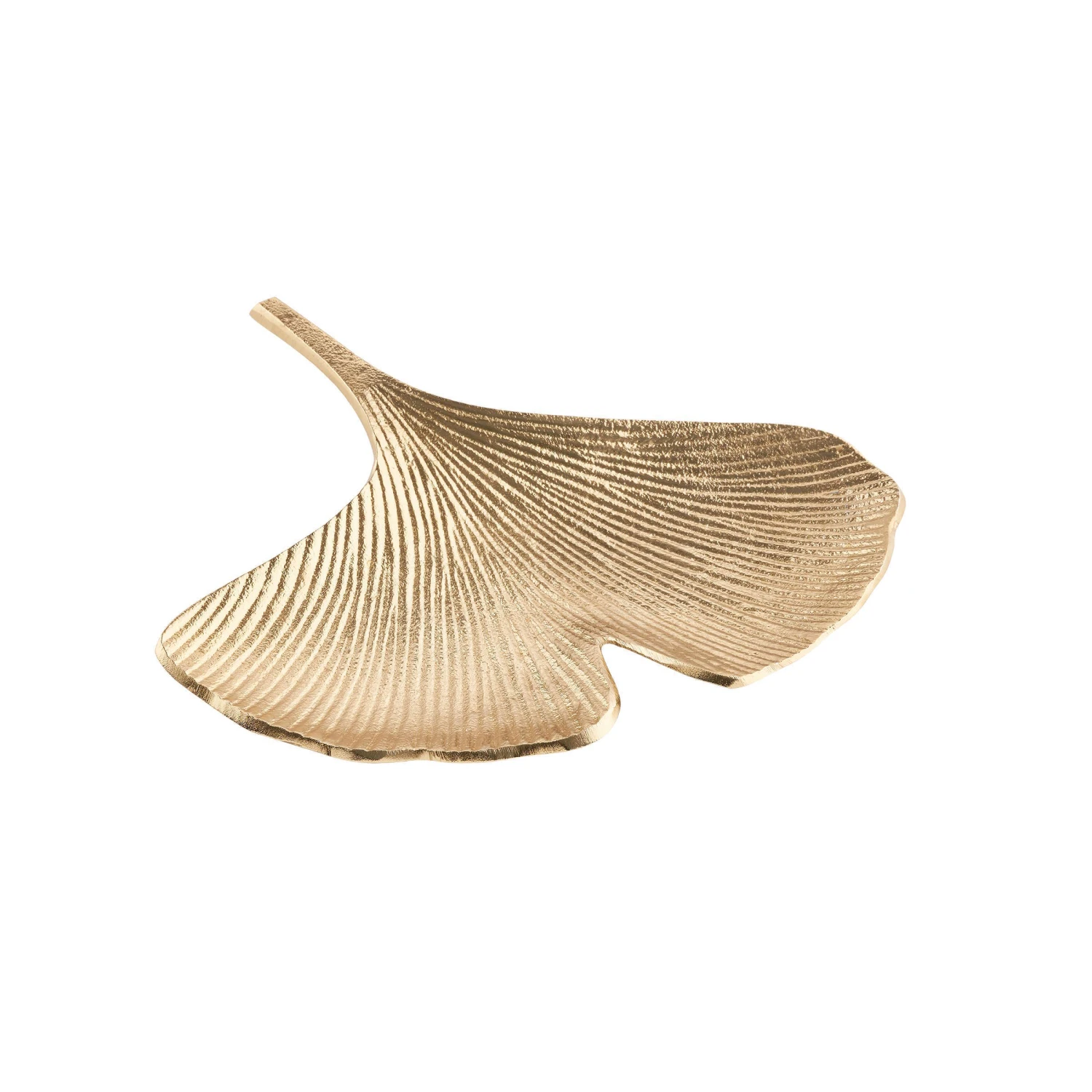 Deko-Schale Ginkgo L 23 X B 22cm GOLDEN NATURE In Gold 1 Deko-Schale Ginkgo L 23 X B 22cm GOLDEN NATURE In Gold