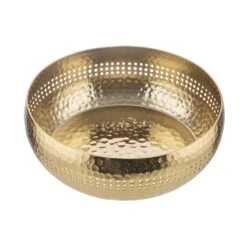 Deko-Schale Mit Lochrand Ø27cm BALI In Gold 8 Deko-Schale Mit Lochrand Ø27cm BALI In Gold -Butlers butlers deko schale mit lochrand o27cm bali in gold 3