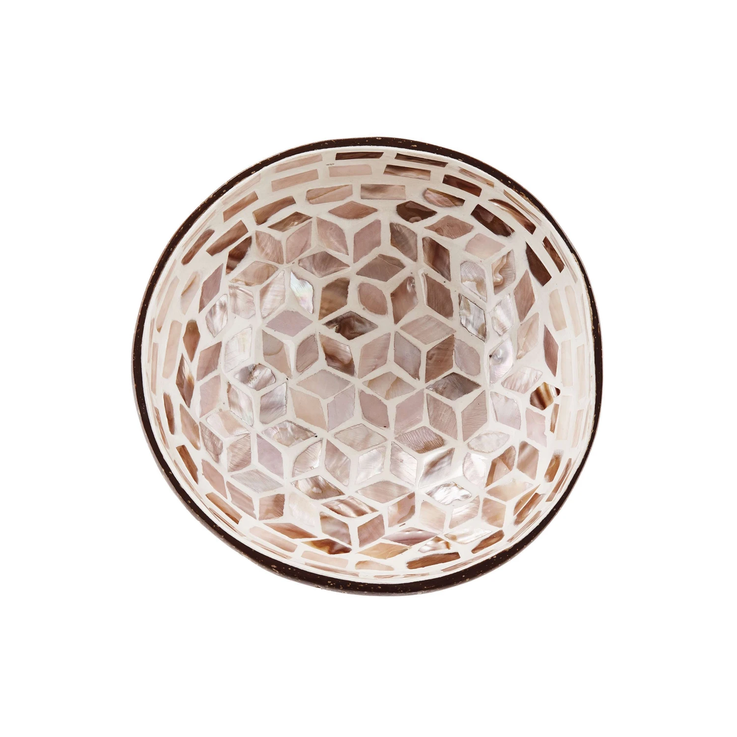 Deko Schale Mosaik Aus Kokosnuss Ø14cm COCONUT In Braun 3 Deko Schale Mosaik Aus Kokosnuss Ø14cm COCONUT In Braun – Bild 3