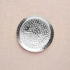 Deko-Teller Gehämmert Ø28cm ORIENTAL LOUNGE In Silber -Butlers butlers deko teller gehammert o28cm oriental lounge in silber 2