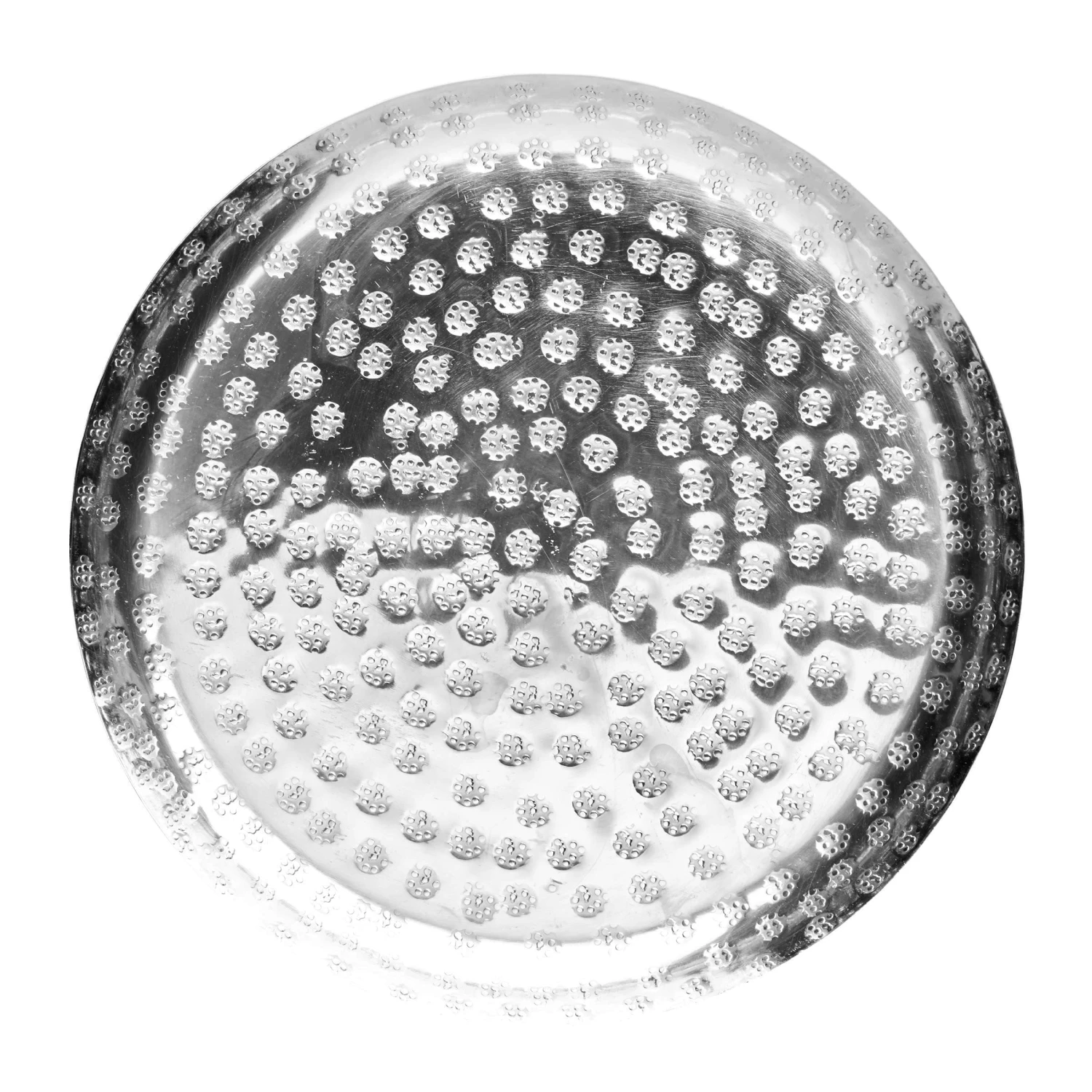 Deko-Teller Gehämmert Ø34cm ORIENTAL LOUNGE In Silber 1 Deko-Teller Gehämmert Ø34cm ORIENTAL LOUNGE In Silber