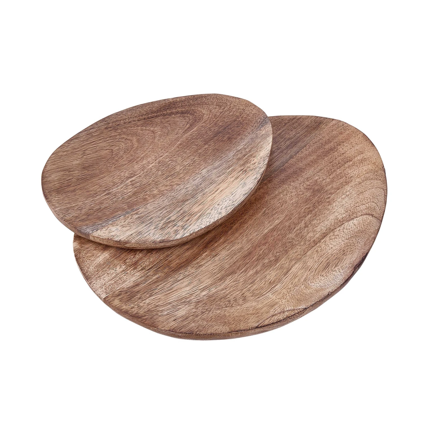 Deko-Teller Organisch L 35 X B 27cm MANGO DAYS In Braun 5 Deko-Teller Organisch L 35 X B 27cm MANGO DAYS In Braun – Bild 5