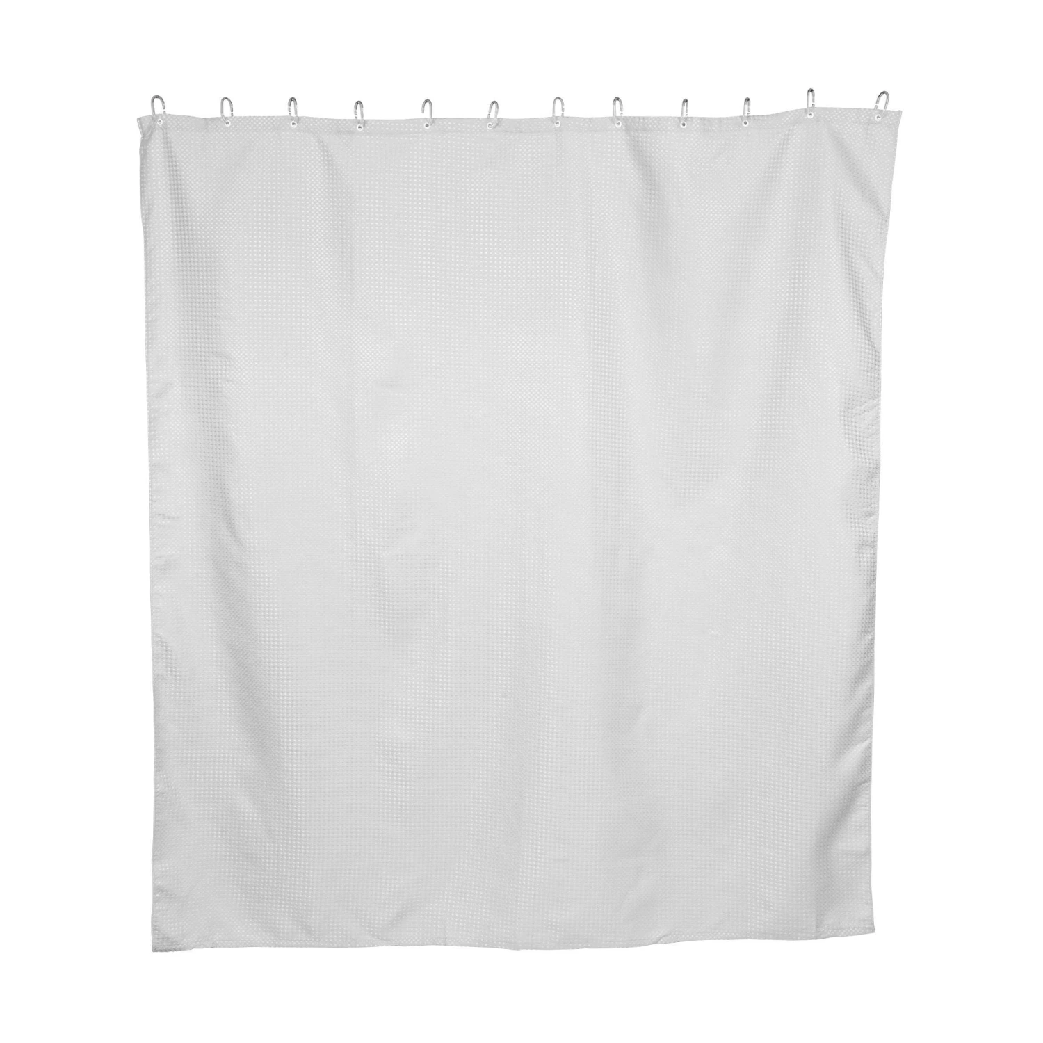 Duschvorhang Waffeloptik WET WET WET In Hellgrau 2 Duschvorhang Waffeloptik WET WET WET In Hellgrau – Bild 2