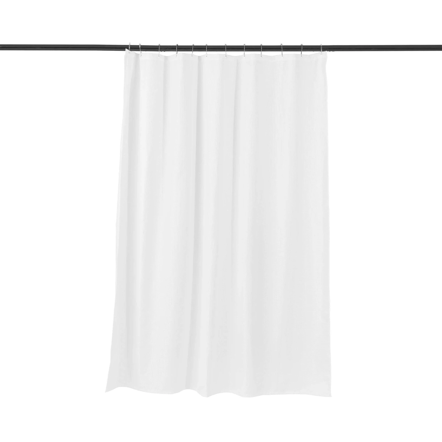 Duschvorhang Waffeloptik WET WET WET In Weiß 1 Duschvorhang Waffeloptik WET WET WET In Weiß