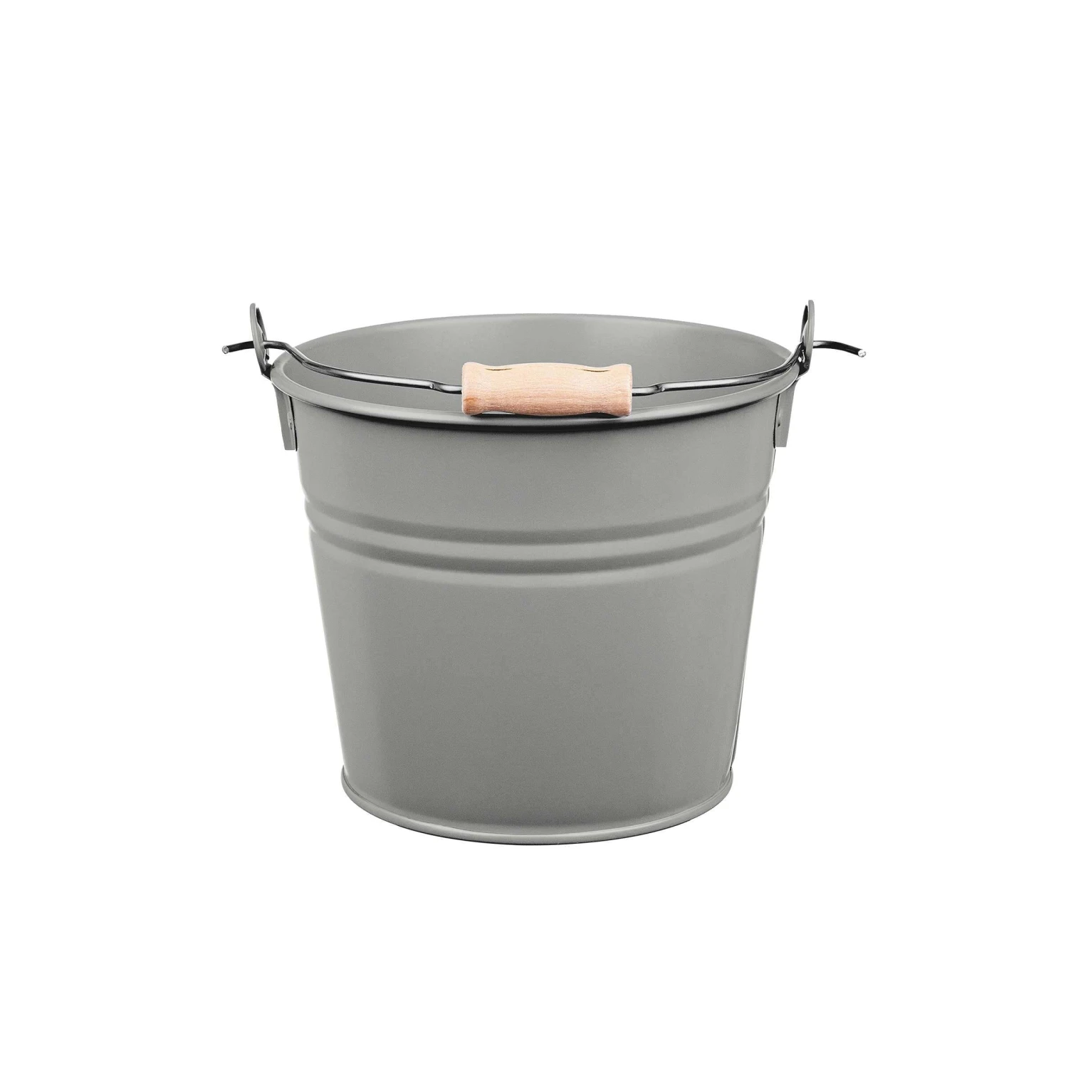 Eimer 2l ZINC In Grau 2 Eimer 2l ZINC In Grau – Bild 2