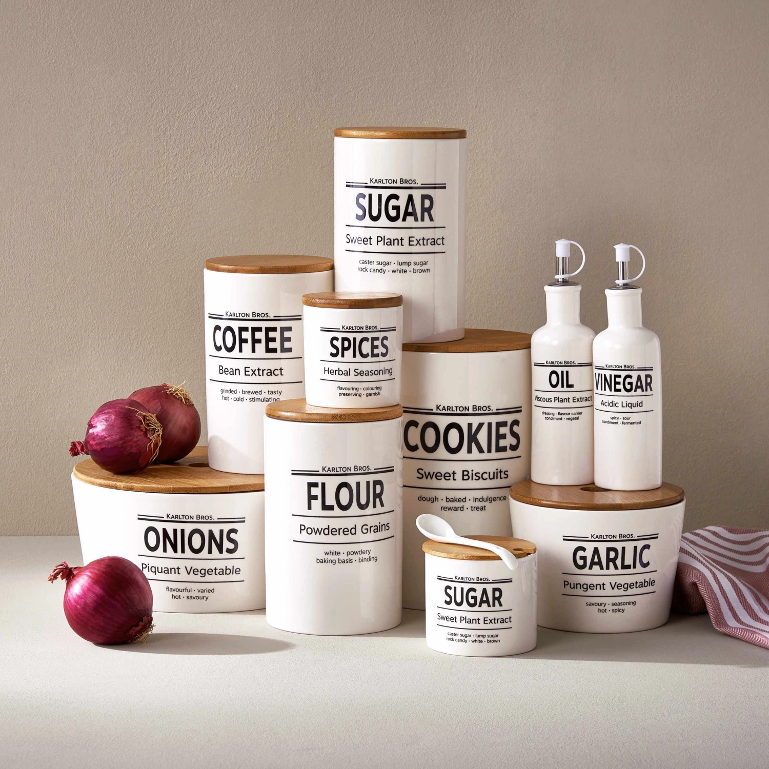 Essigflasche 240ml KARLTON BROS. In Weiß 2 Essigflasche 240ml KARLTON BROS. In Weiß – Bild 2