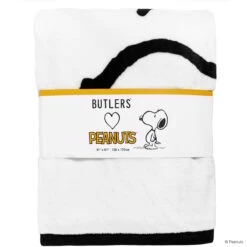 Butlers 7 Flanell-Decke Snoopy B 130 X T 170cm PEANUTS In Schwarz-Weiß