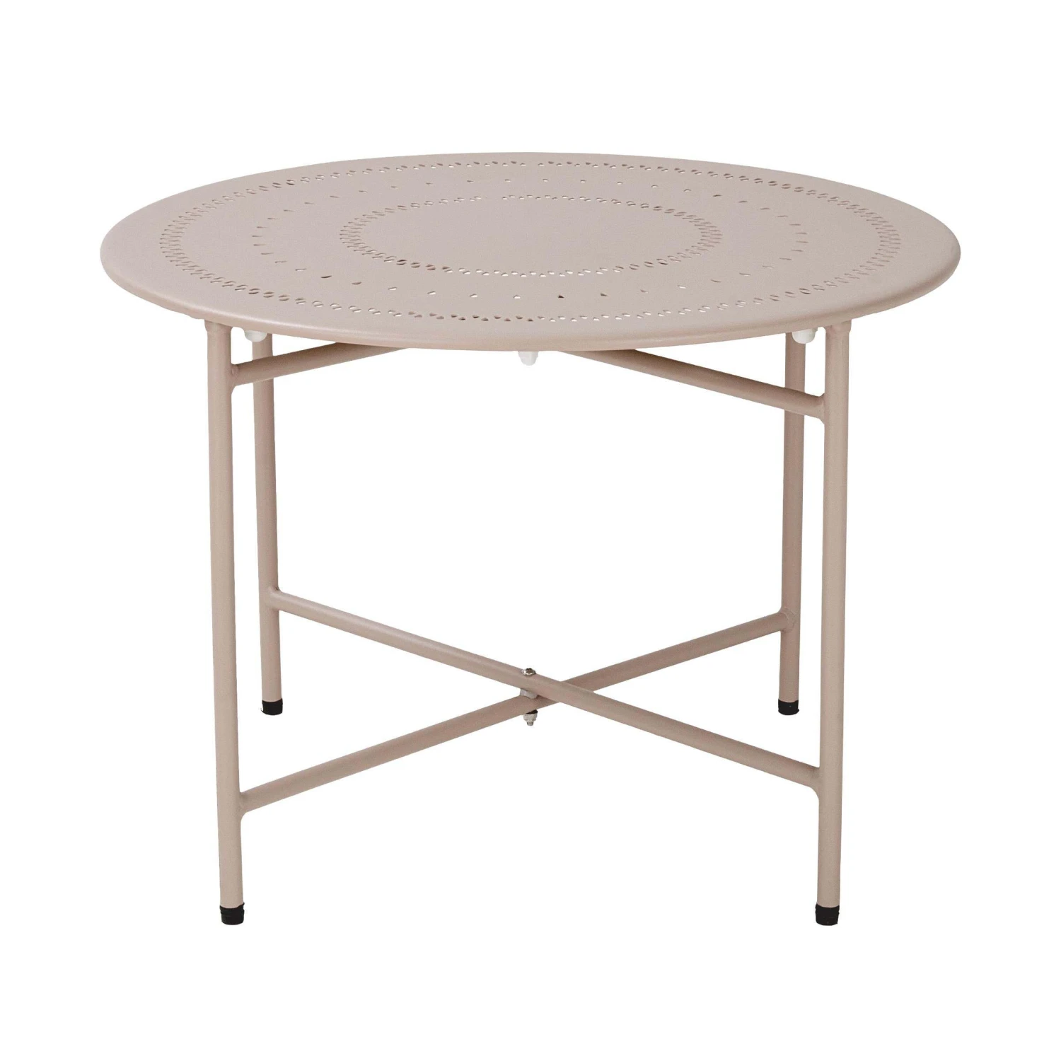 Gartentisch Mit Stanzung ASHLEY In Beige 1 Gartentisch Mit Stanzung ASHLEY In Beige