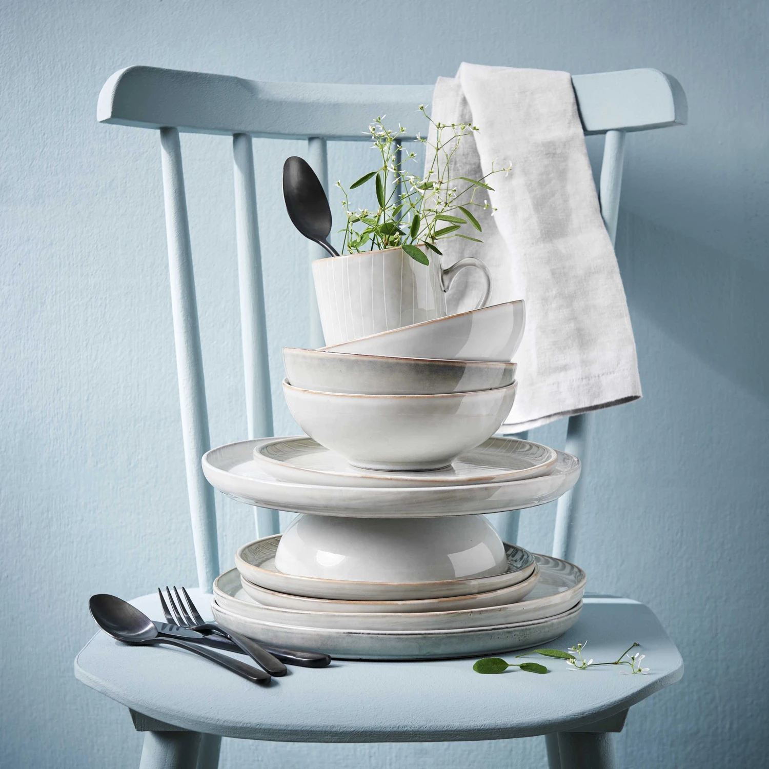 Geschirr-Set 12-tlg. HENLEY In Grau 10 Geschirr-Set 12-tlg. HENLEY In Grau – Bild 10