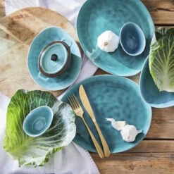 Best Seller -Butlers butlers geschirr set zum dinner 12 tlg de la roya in blau 1