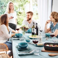 Geschirr-Set Zum Dinner 12-tlg. DE LA ROYA In Blau 22 Geschirr-Set Zum Dinner 12-tlg. DE LA ROYA In Blau -Butlers butlers geschirr set zum dinner 12 tlg de la roya in blau 10