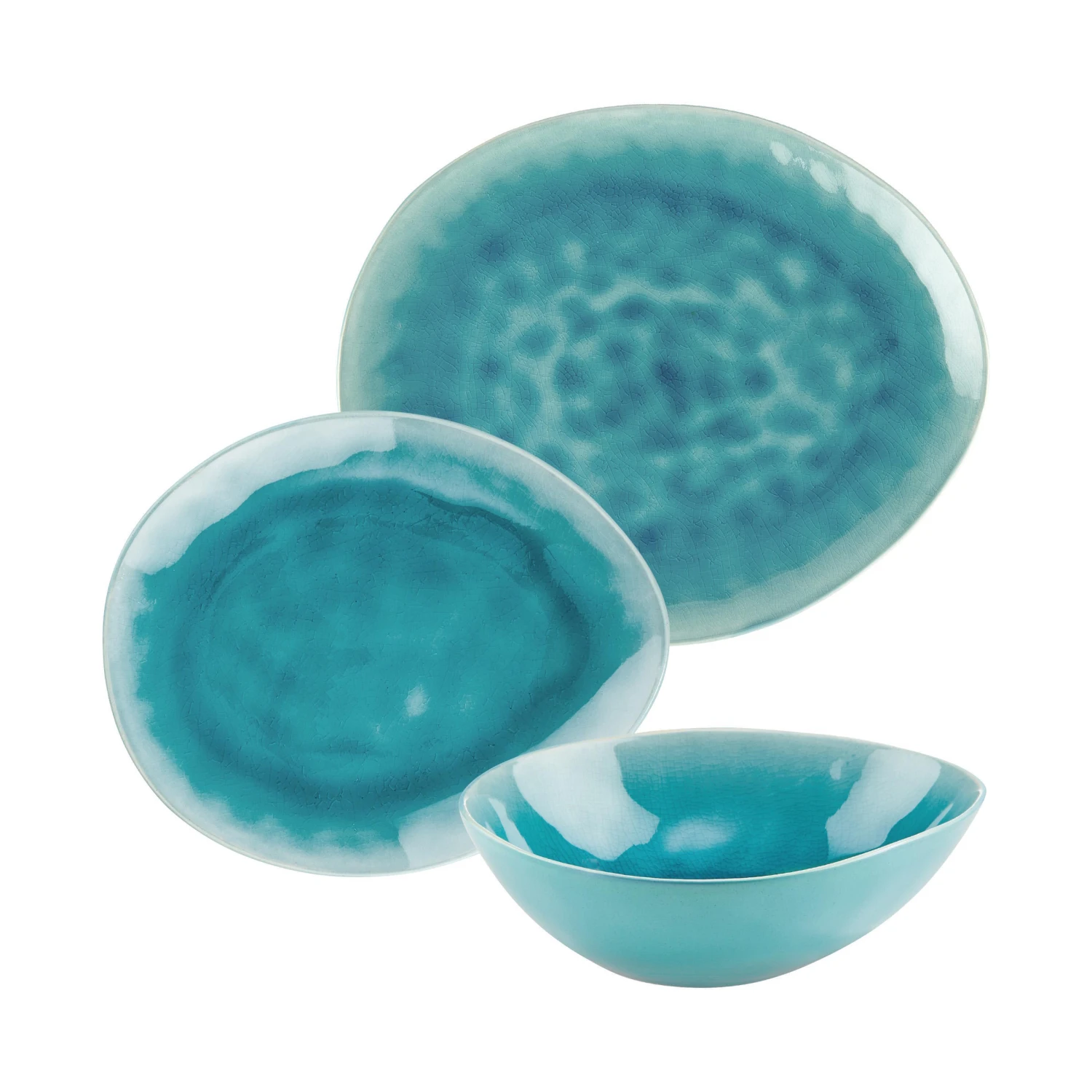 Geschirr-Set Zum Dinner 12-tlg. DE LA ROYA In Blau 3 Geschirr-Set Zum Dinner 12-tlg. DE LA ROYA In Blau – Bild 3