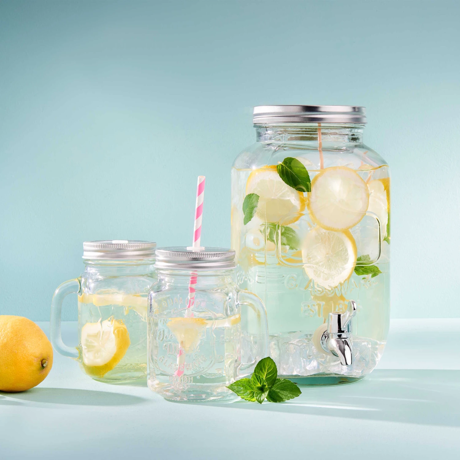 Getränkespender 3,5 L REFRESH In Transparent 11 Getränkespender 3,5 L REFRESH In Transparent – Bild 11