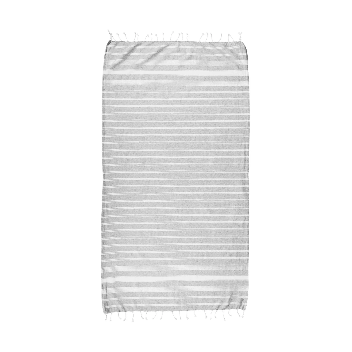 Hamamtuch L 170 X B 90cm SURFSIDE In Hellgrau 3 Hamamtuch L 170 X B 90cm SURFSIDE In Hellgrau – Bild 3