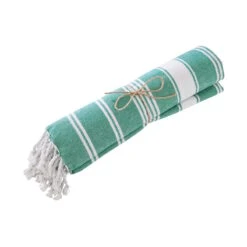 Hamamtuch L 170 X B 90cm SURFSIDE In Türkis 9 Hamamtuch L 170 X B 90cm SURFSIDE In Türkis -Butlers butlers hamamtuch l 170 x b 90cm surfside in turkis 3