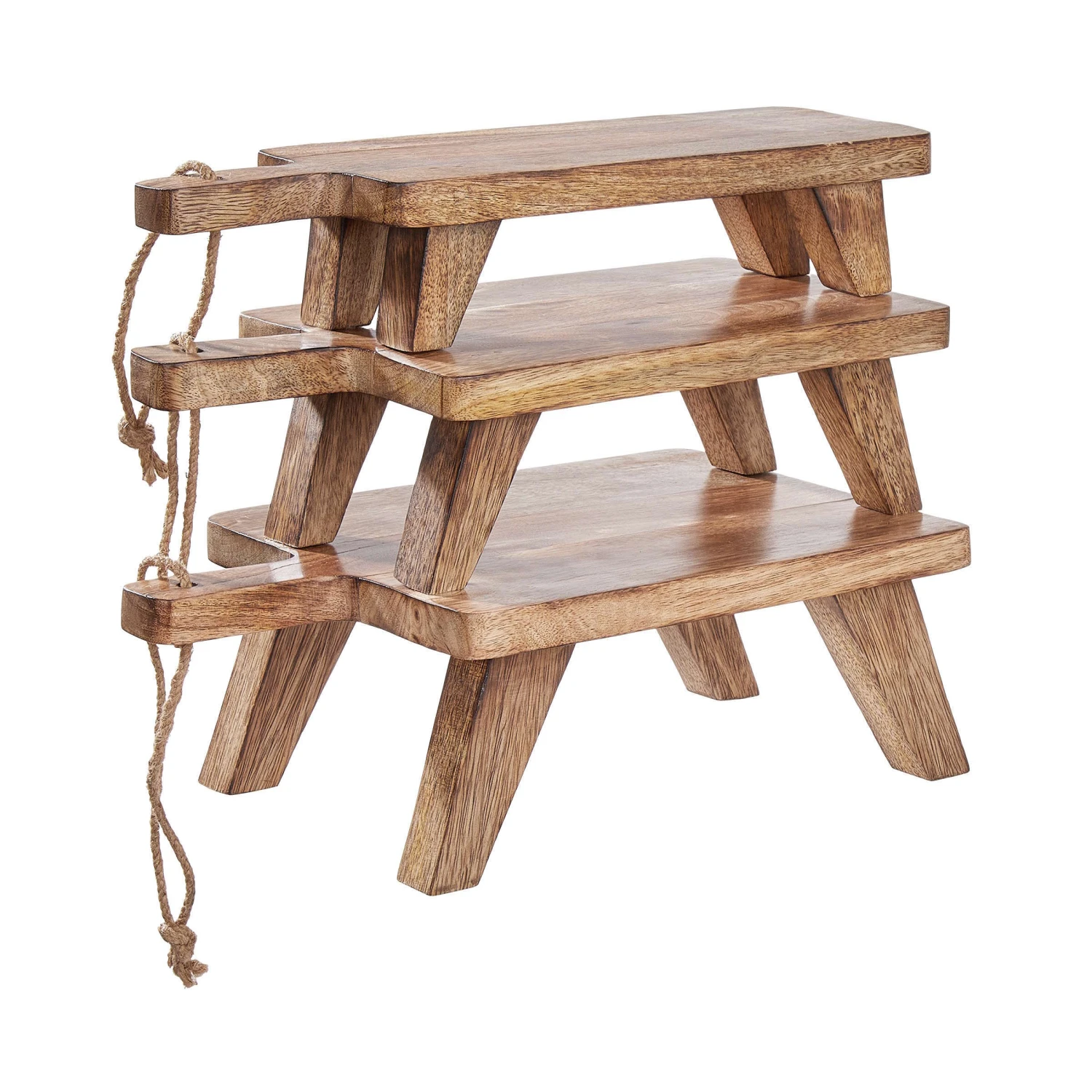 Holzpodest L 36 X B 17cm ON STAGE In Braun 7 Holzpodest L 36 X B 17cm ON STAGE In Braun – Bild 7