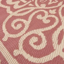 In- & Outdoor-Teppich Floral L 180 X B 118cm COLOUR CLASH In Hellrot-Creme 10 In- & Outdoor-Teppich Floral L 180 X B 118cm COLOUR CLASH In Hellrot-Creme -Butlers butlers in and outdoor teppich floral l 180 x b 118cm colour clash in hellrot creme 4