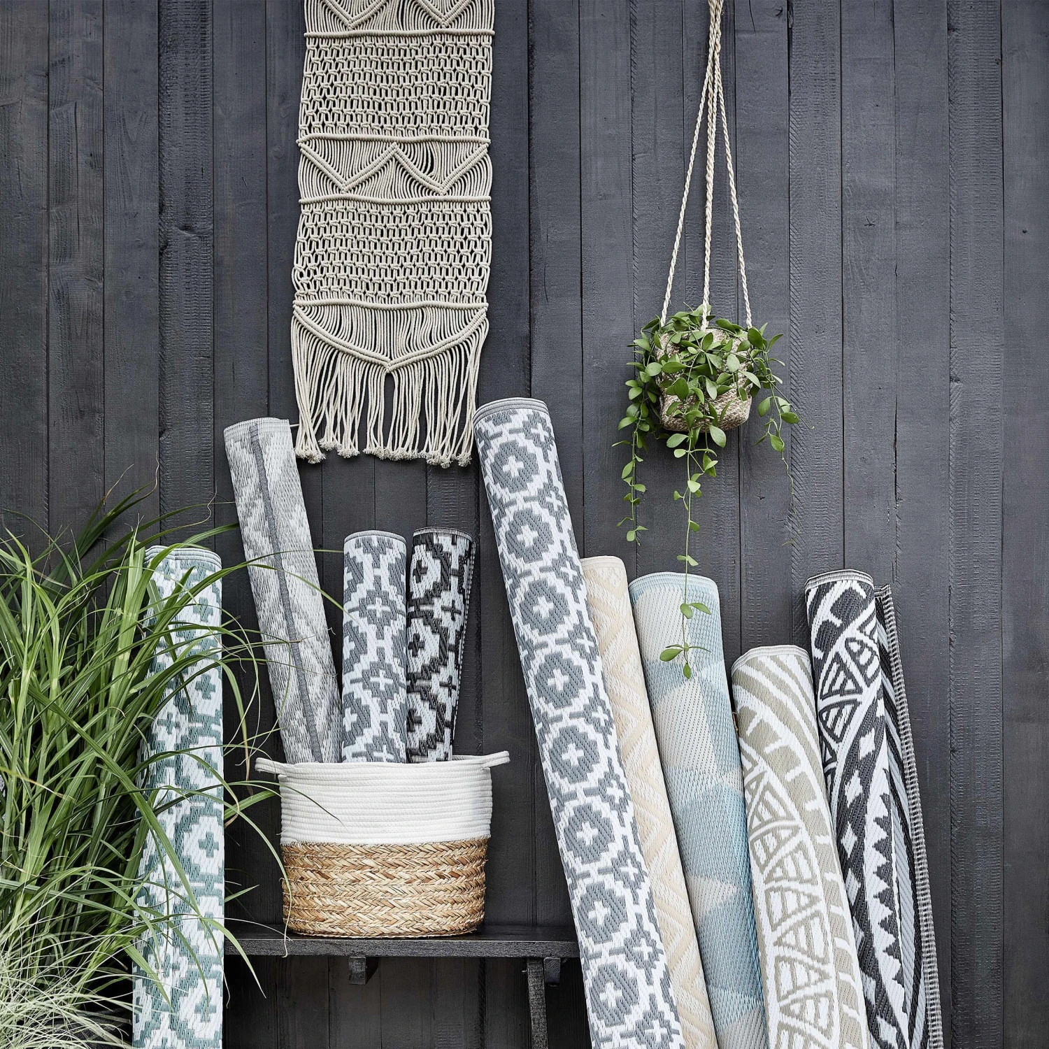 In- & Outdoor-Teppich Mosaik L 200 X B 150cm COLOUR CLASH In Taupe 7 In- & Outdoor-Teppich Mosaik L 200 X B 150cm COLOUR CLASH In Taupe – Bild 7