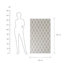 In- & Outdoor-Teppich Rauten L 150 X B 90cm COLOUR CLASH In Natur 11 In- & Outdoor-Teppich Rauten L 150 X B 90cm COLOUR CLASH In Natur -Butlers butlers in and outdoor teppich rauten l 150 x b 90cm colour clash in natur 3