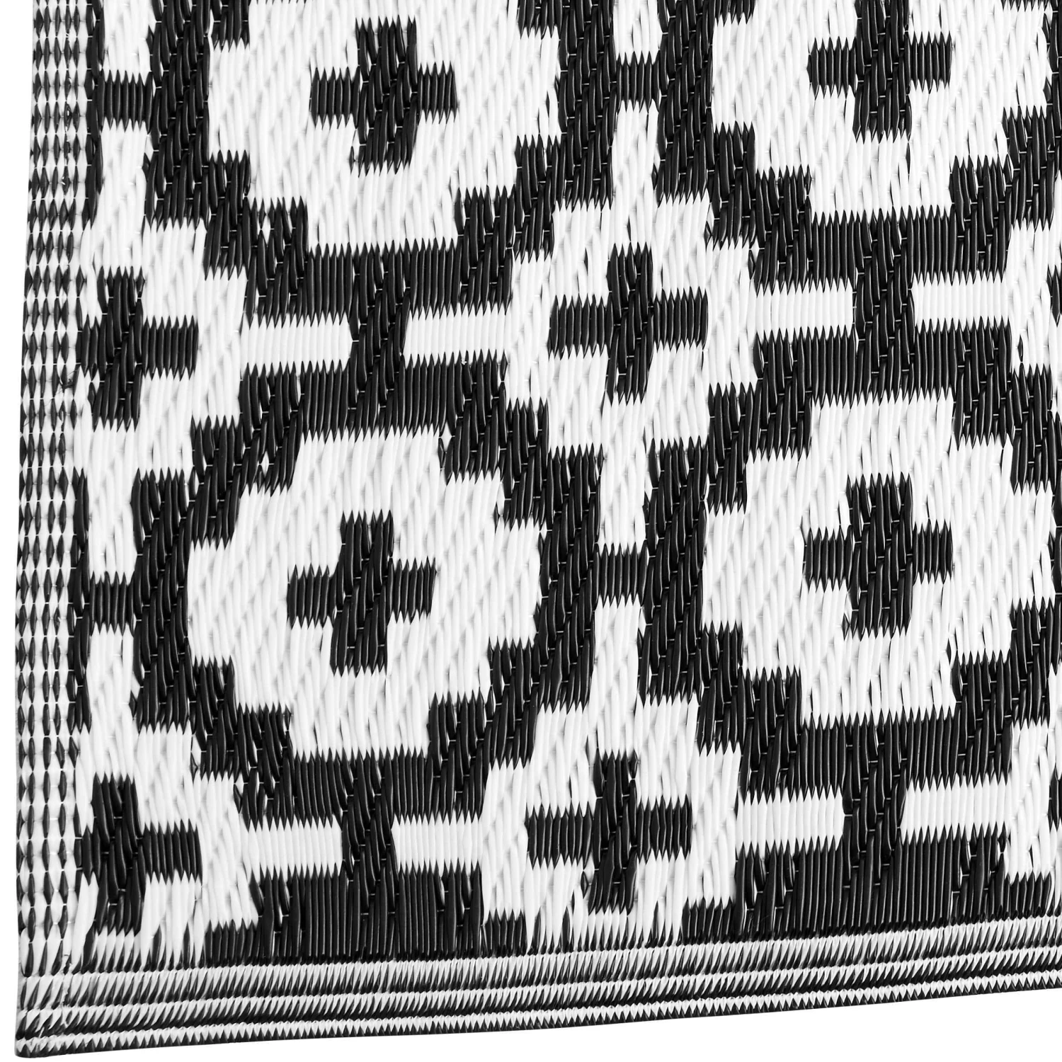 In- & Outdoorteppich Mosaik L 180 X B 120cm COLOUR CLASH In Schwarz 5 In- & Outdoorteppich Mosaik L 180 X B 120cm COLOUR CLASH In Schwarz – Bild 5