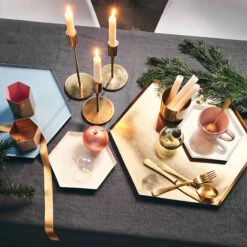 Kerzenhalter Höhe 19cm HIGHLIGHT In Gold 15 Kerzenhalter Höhe 19cm HIGHLIGHT In Gold -Butlers butlers kerzenhalter hohe 19cm highlight in gold 5