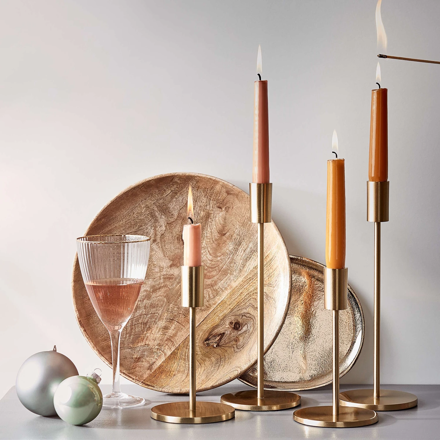 Kerzenhalter Höhe 19cm HIGHLIGHT In Gold 9 Kerzenhalter Höhe 19cm HIGHLIGHT In Gold – Bild 9