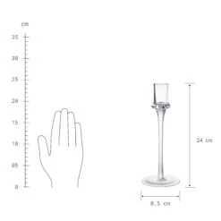 Kerzenhalter Höhe 24cm INVISIBLE In Transparent 10 Kerzenhalter Höhe 24cm INVISIBLE In Transparent -Butlers butlers kerzenhalter hohe 24cm invisible in transparent 3