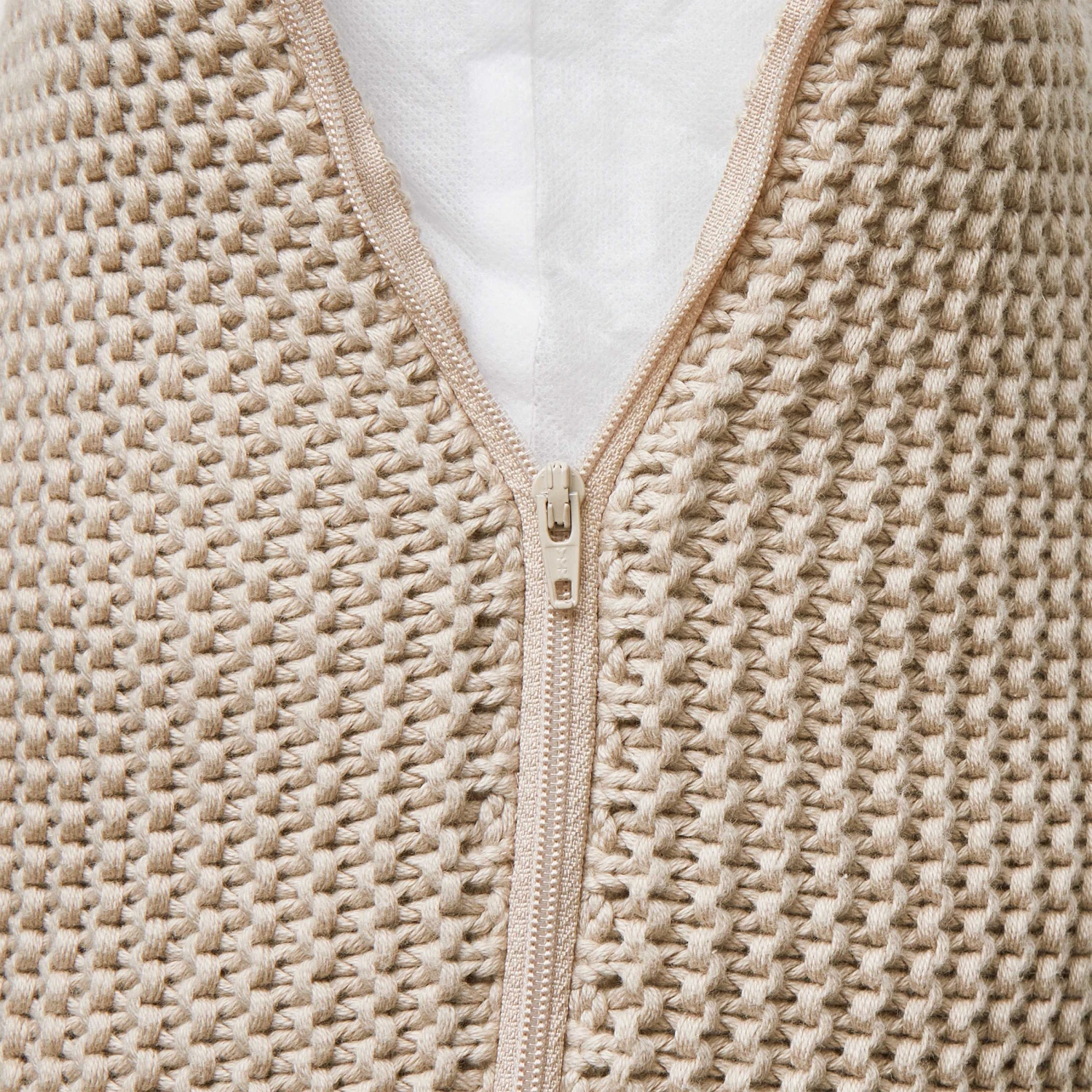 Kissen L 50 X B 50cm AVA In Taupe 5 Kissen L 50 X B 50cm AVA In Taupe – Bild 5