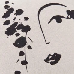 Kissen Line Art L 50 X B 50cm MUSE In Natur-Schwarz 9 Kissen Line Art L 50 X B 50cm MUSE In Natur-Schwarz -Butlers butlers kissen line art l 50 x b 50cm muse in natur schwarz 4