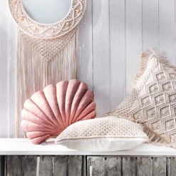 Kissen ZickZack L 45 X B 45cm MACRAMÉ In Creme 12 Kissen ZickZack L 45 X B 45cm MACRAMÉ In Creme -Butlers butlers kissen zickzack l 45 x b 45cm macrame in creme 5