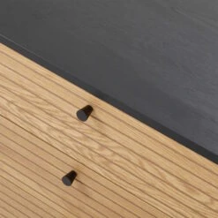 Kommode Mit 4 Schubladen MODERNIST In Schwarz-Natur 17 Kommode Mit 4 Schubladen MODERNIST In Schwarz-Natur -Butlers butlers kommode mit 4 schubladen modernist in schwarz natur 8