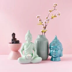 Kopf Höhe 23cm BUDDHA In Türkis 12 Kopf Höhe 23cm BUDDHA In Türkis -Butlers butlers kopf hohe 23cm buddha in turkis 5